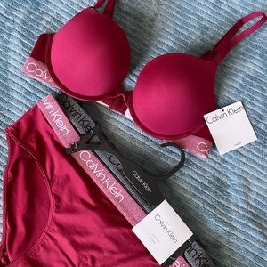 Calvin Klein bra + panties set